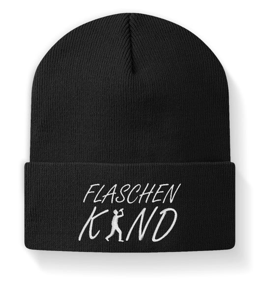 Flaschenkind - Beanie mit Stick