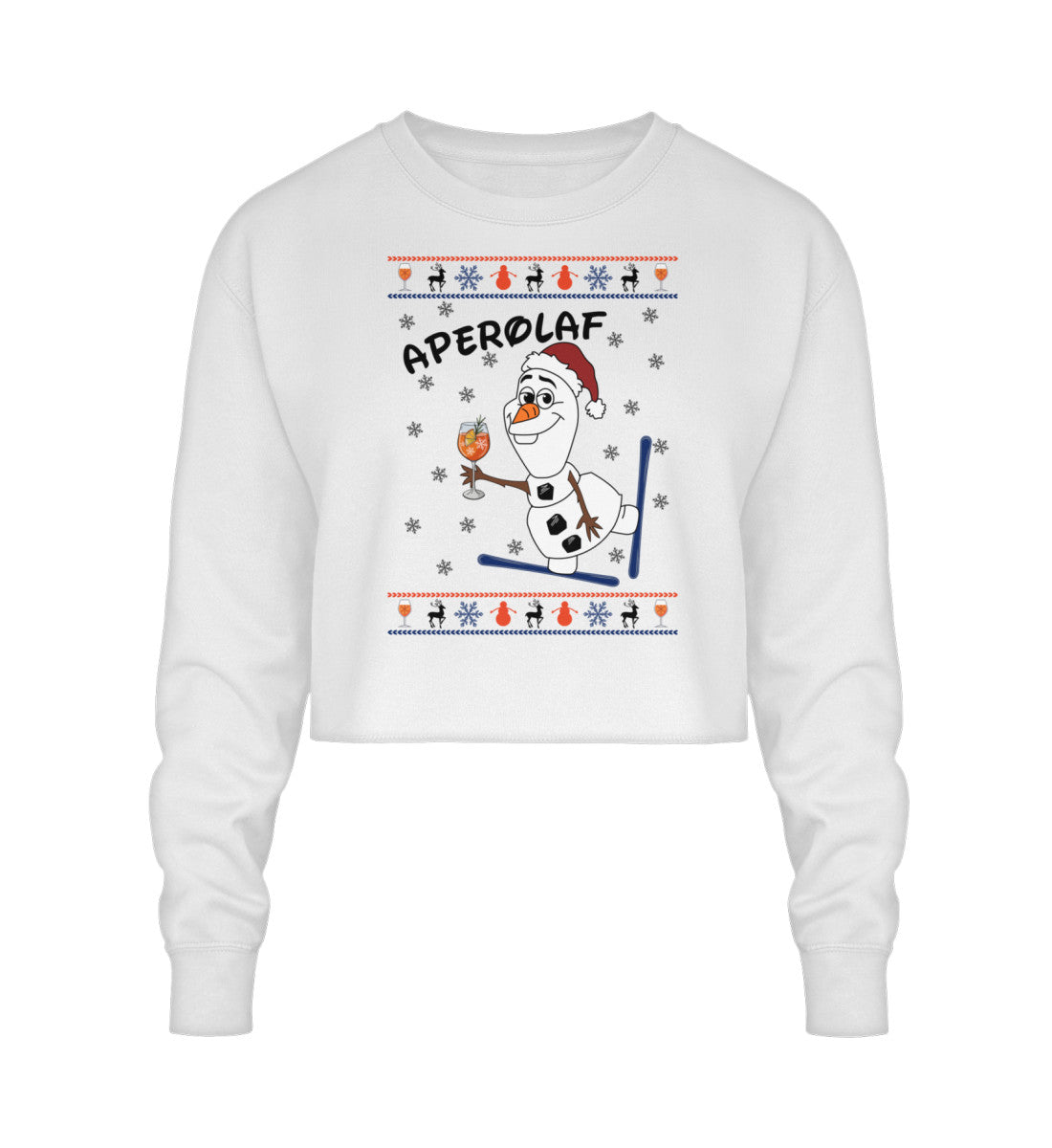 Apres Ski - Aperolaf - Crop Sweatshirt