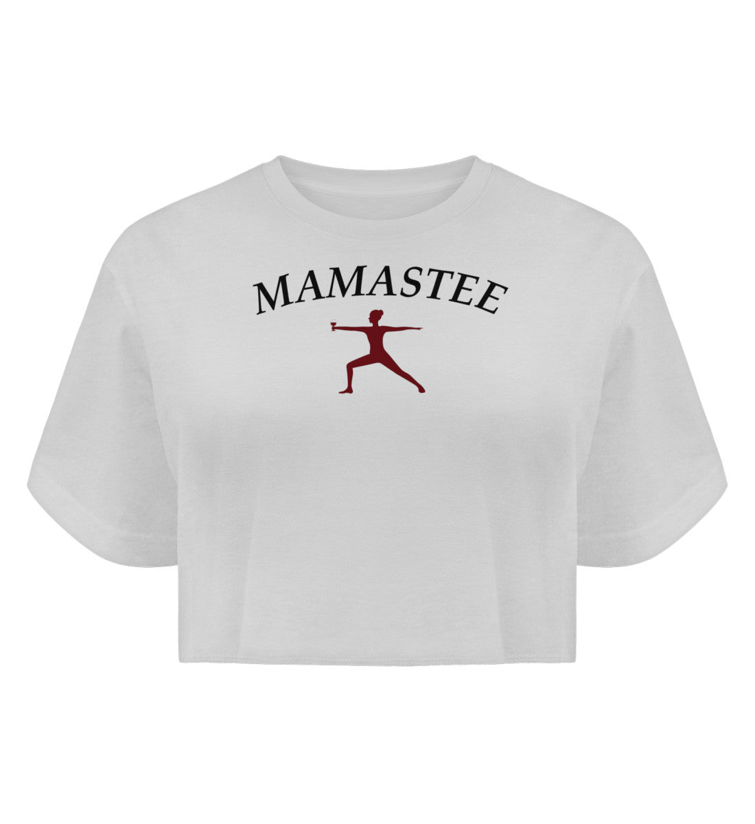 Mamastee - Boyfriend Crop Top