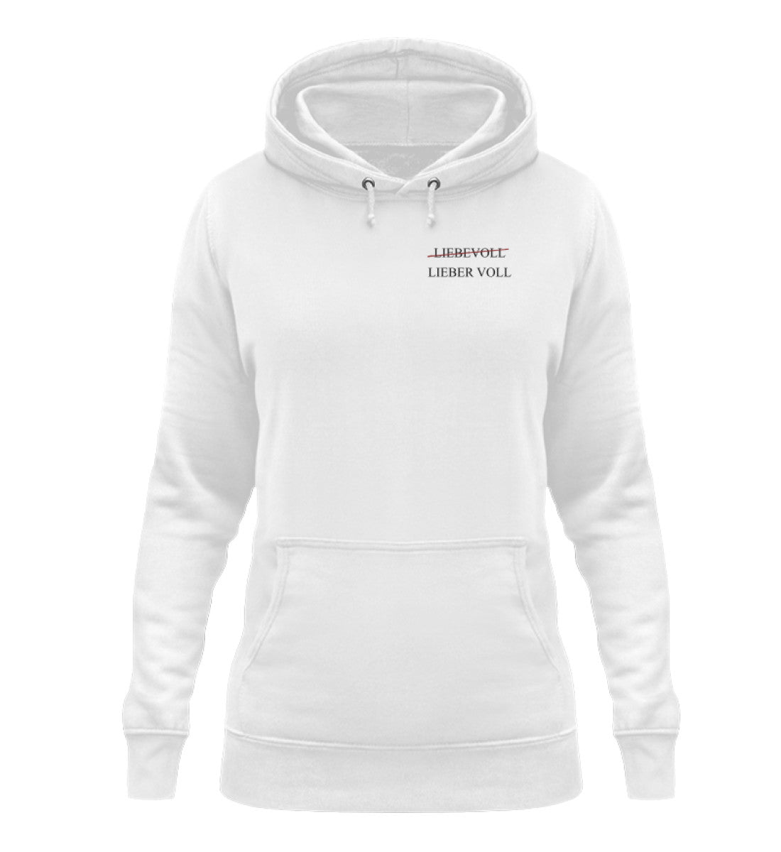Liebevoll - Damen Hoodie