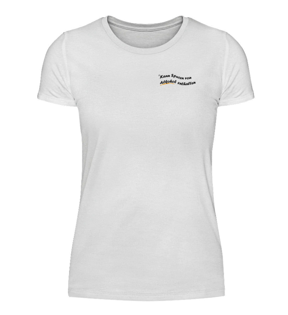 Kann Spuren von Alkohol enthalten - Damenshirt