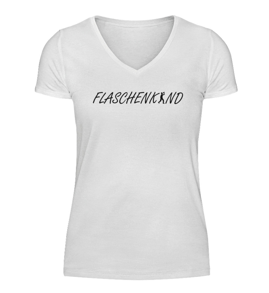 Flaschenkind - Herren V-Neck Shirt