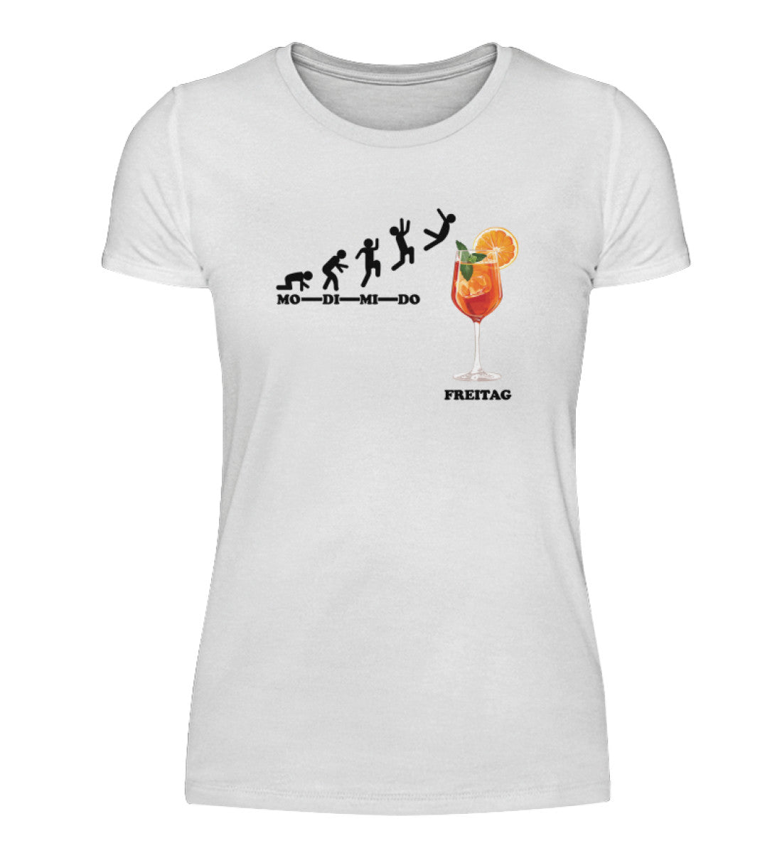 Endlich Freitag - Aperol - Damenshirt