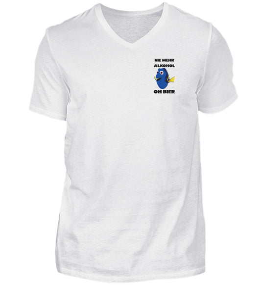 Dori - Nie mehr Alkohol Oh Bier  - Herren V-Neck Shirt