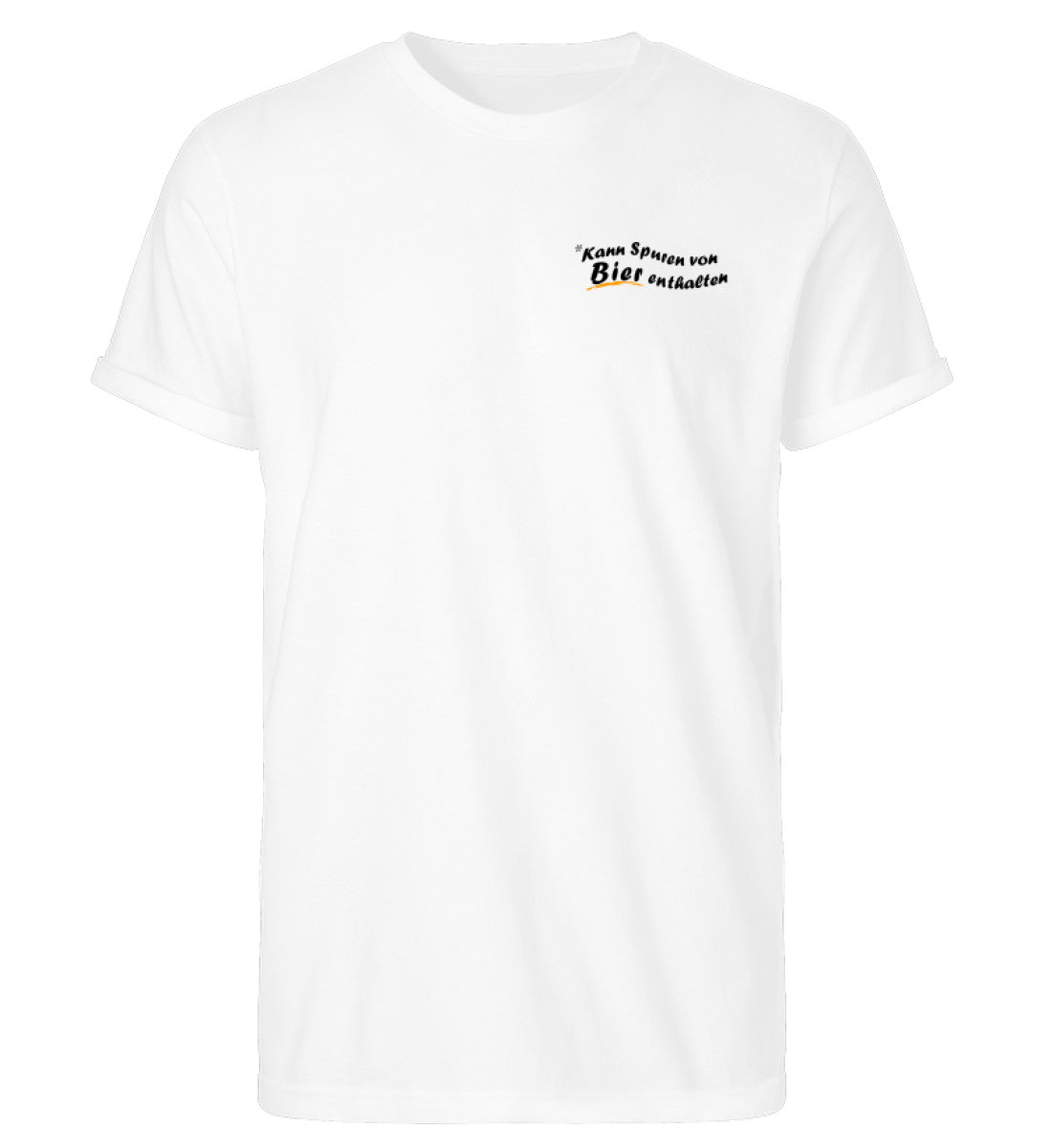 Kann Spuren von Bier enthalten - Herren RollUp Shirt