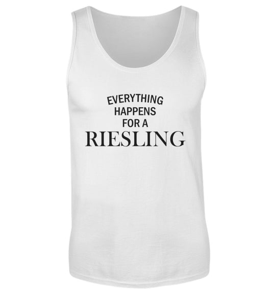 Everything happens for a Riesling  - Herren Tanktop