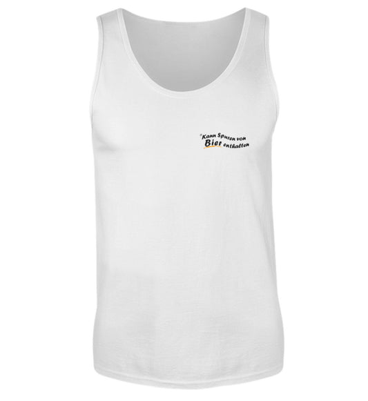 Kann Spuren von Wein enthalten - Herren Tanktop