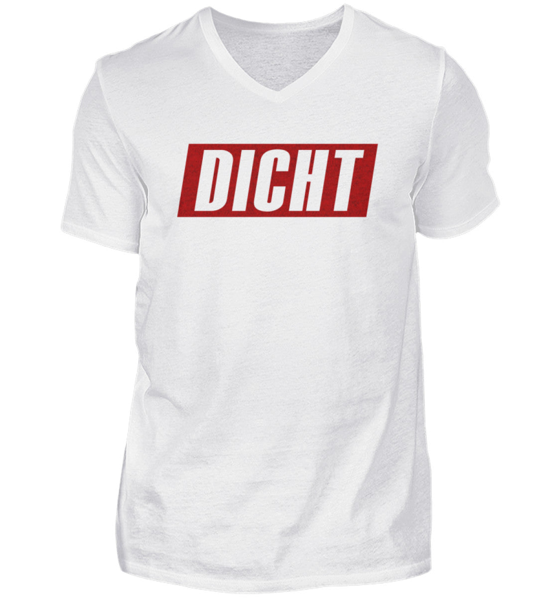 Dicht - Herren V-Neck Shirt