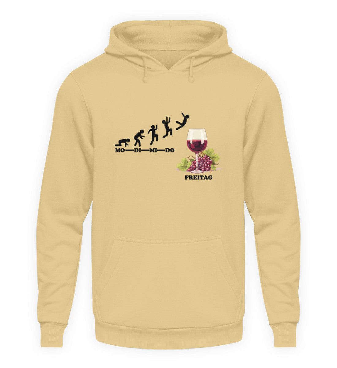 Endlich Freitag - Wein - Hoodie