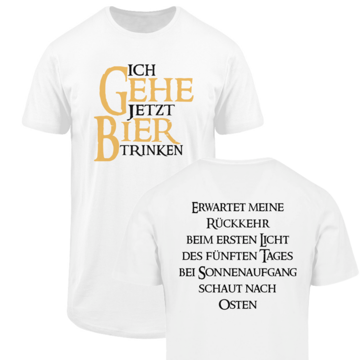 Ich gehe jetzt Bier trinken  - Long Shirt