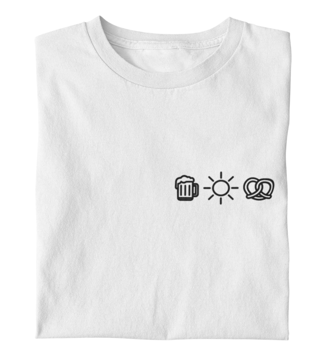 Bier, Sonne, Breze - T-Shirt