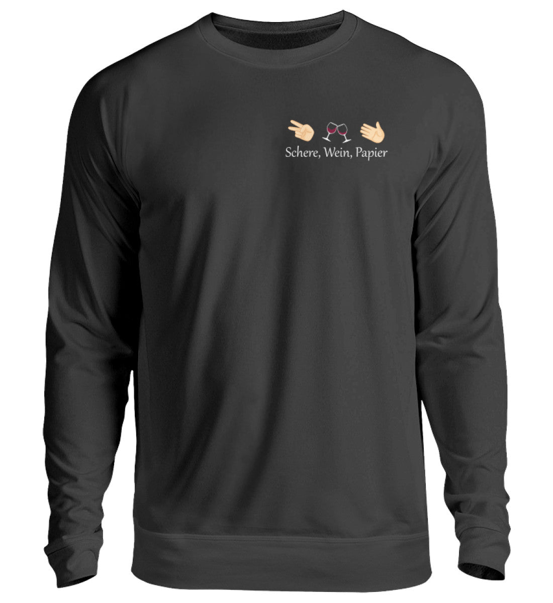 Schere, Wein, Papier - Pullover