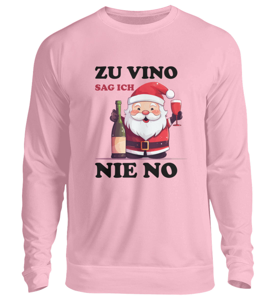 Weihnachtsedition - Zu Vino sag ich nie no - Pullover