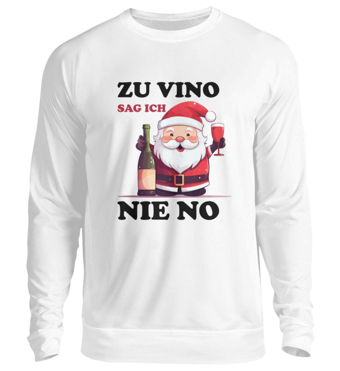 Weihnachtsedition - Zu Vino sag ich nie no - Pullover