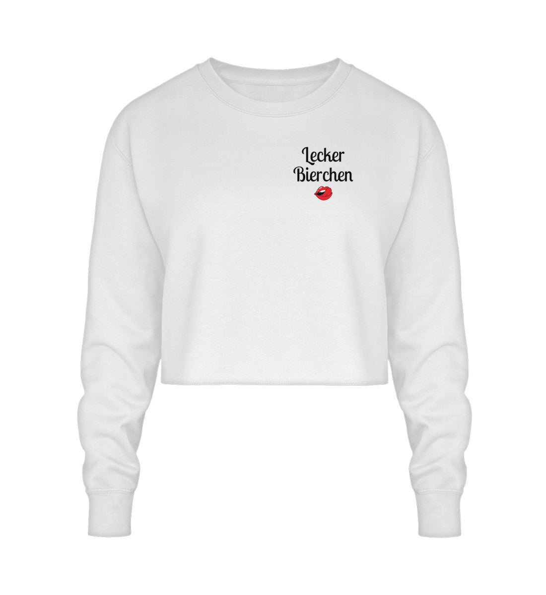 Lecker Bierchen  - Crop Sweatshirt
