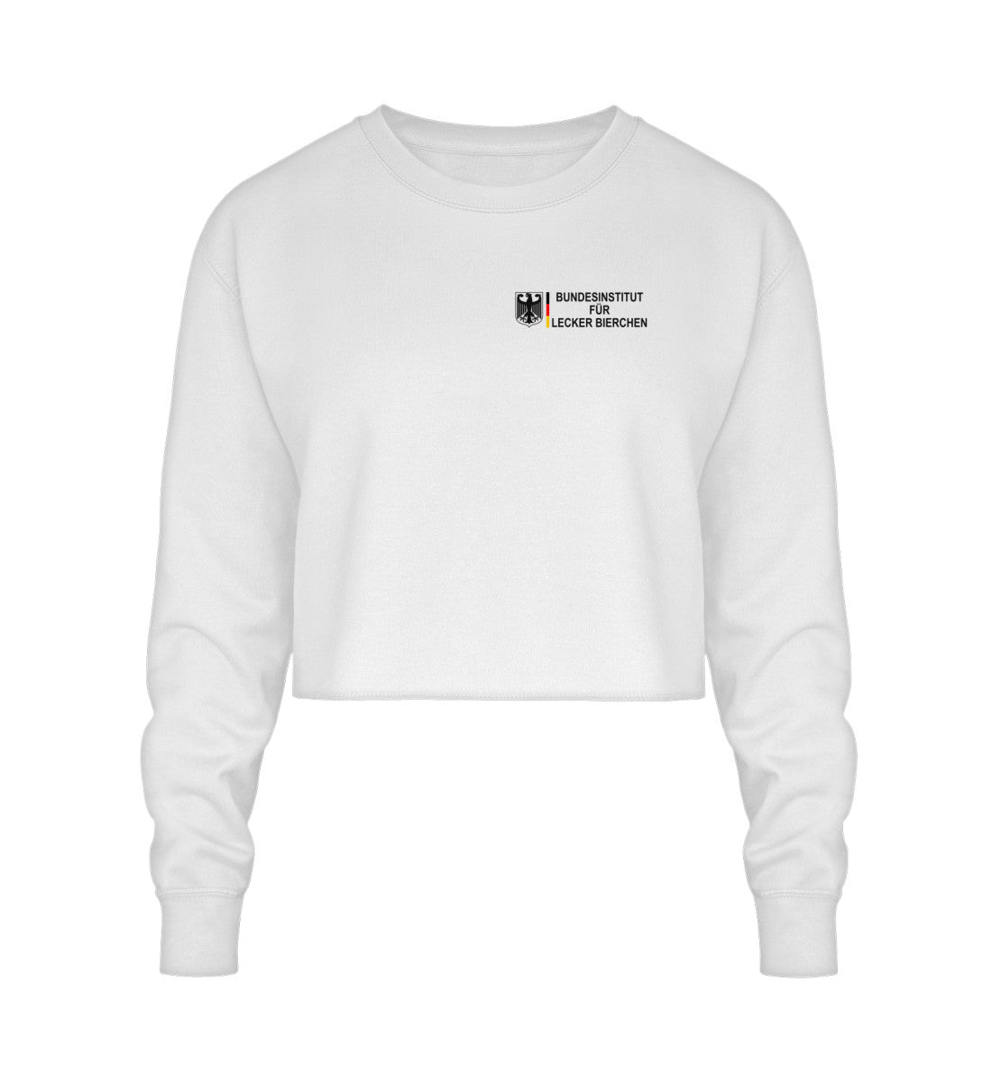 Bundesinstitut für Lecker Bierchen - Crop Sweatshirt