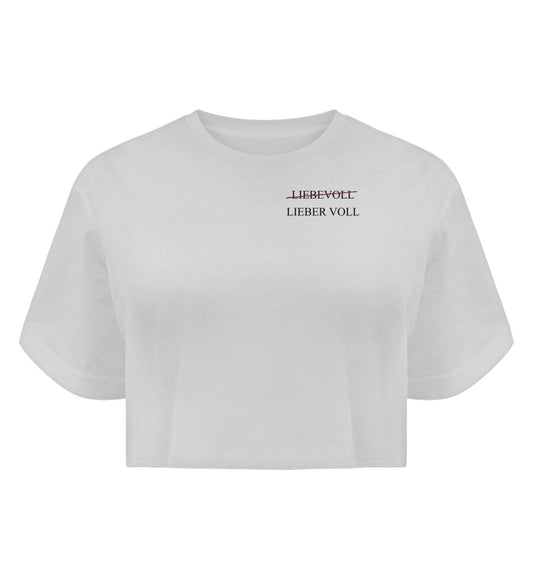 Liebevoll - Boyfriend Crop Top