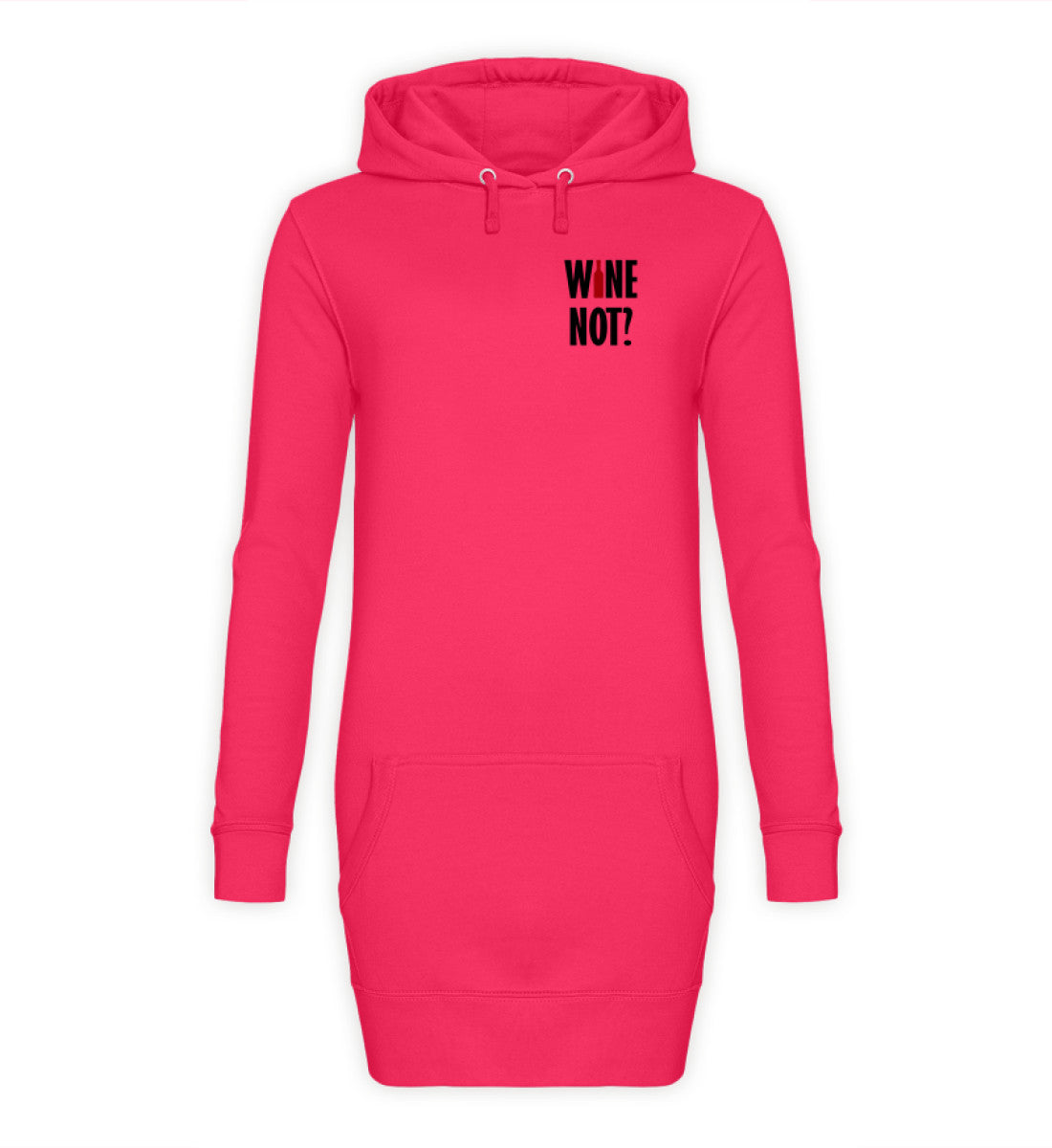 Wine not? - Damen Hoodie-Kleid