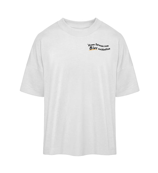 Kann Spuren von Bier enthalten - Premium Oversized Shirt 🌱