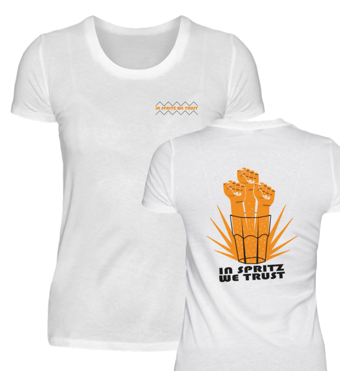 In Spritz we trust - Damen Premiumshirt