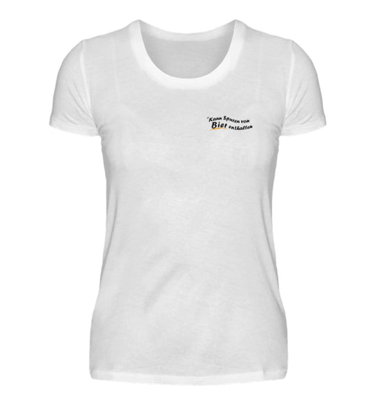 Kann Spuren von Bier enthalten - Damen Premiumshirt