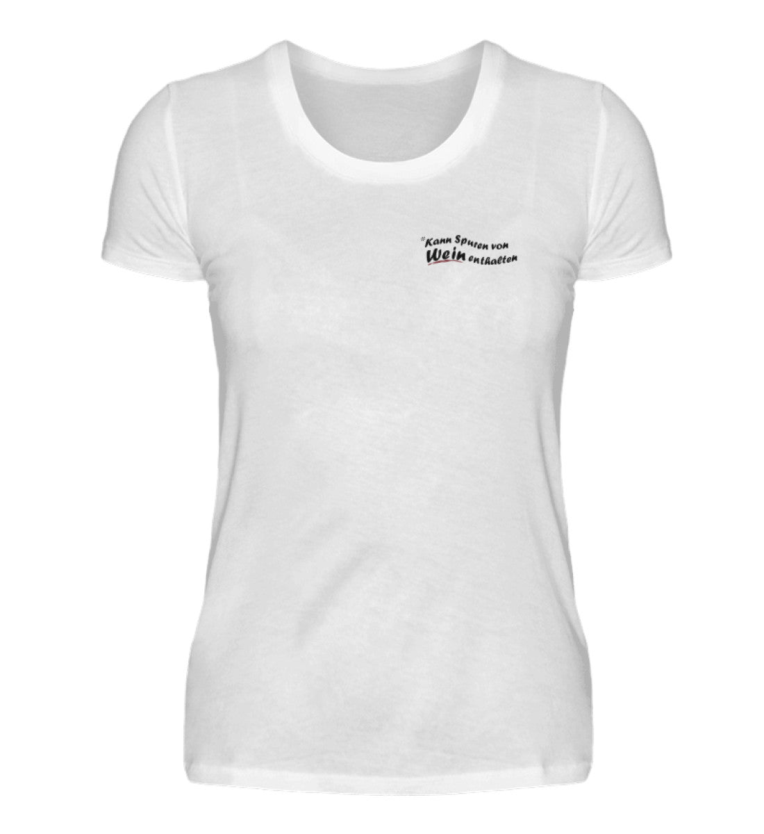 Kann Spuren von Wein enthalten - Damen Premiumshirt