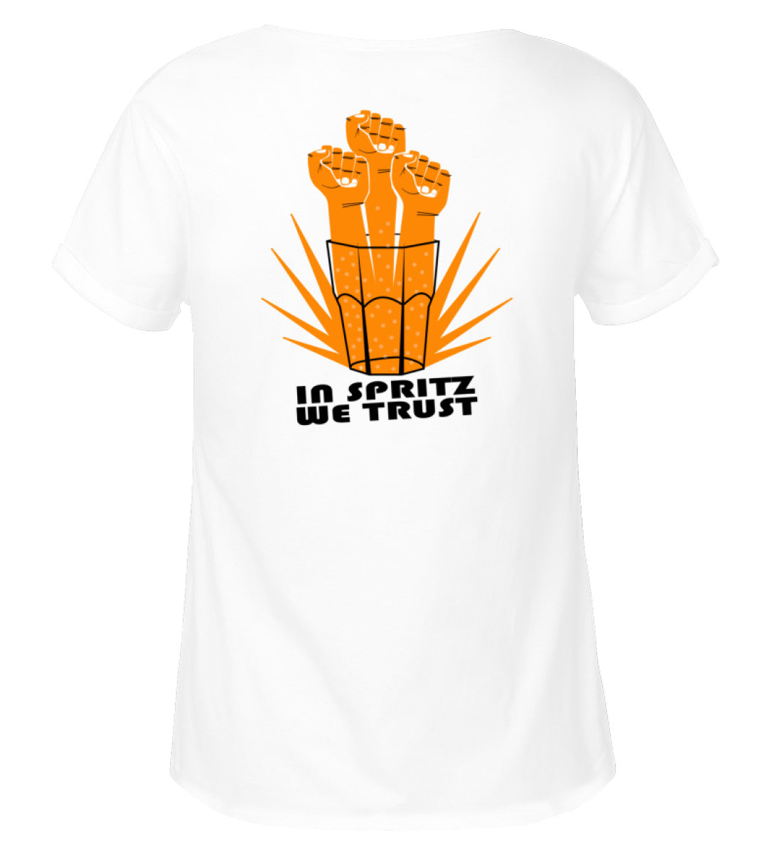 In Spritz we trust - Damen RollUp Shirt