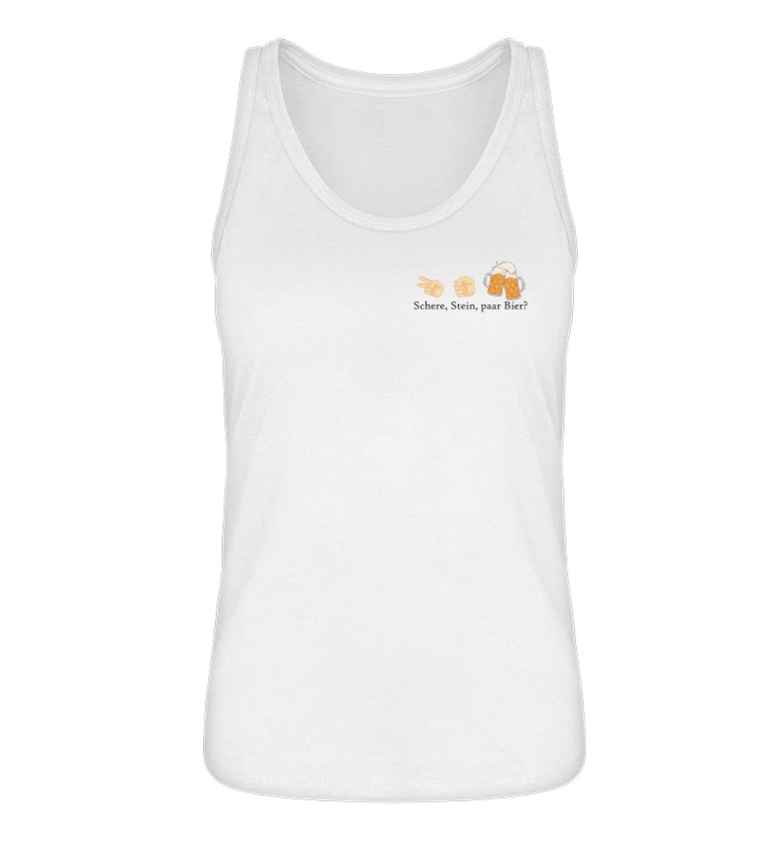 Schere, Stein, paar Bier? - Damen Tanktop 🌱