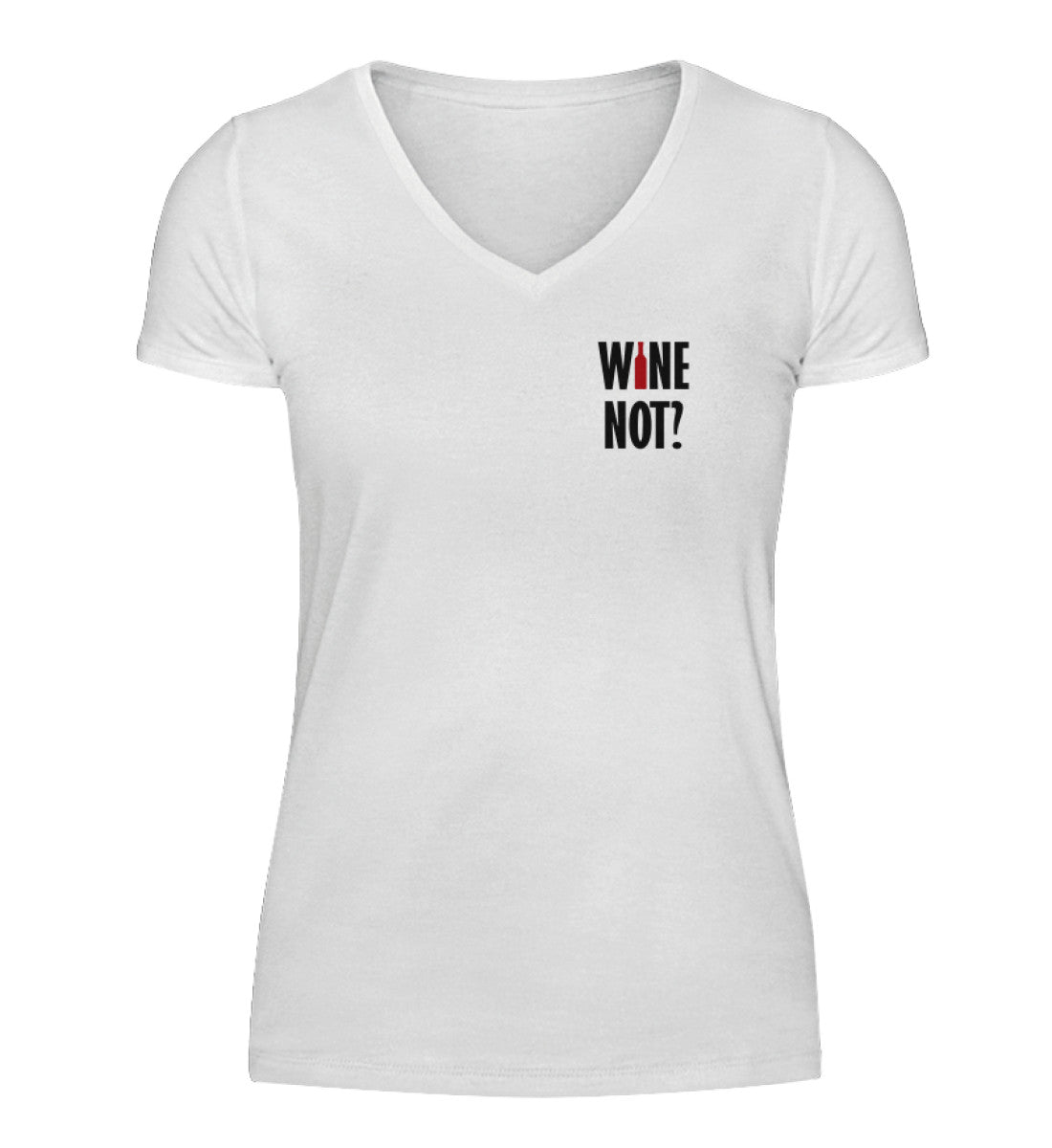 Wine not? - V-Neck Damenshirt