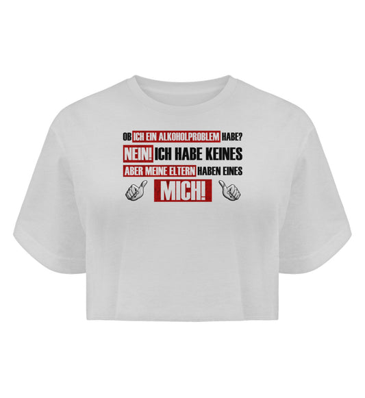 Alkoholproblem - Boyfriend Crop Top