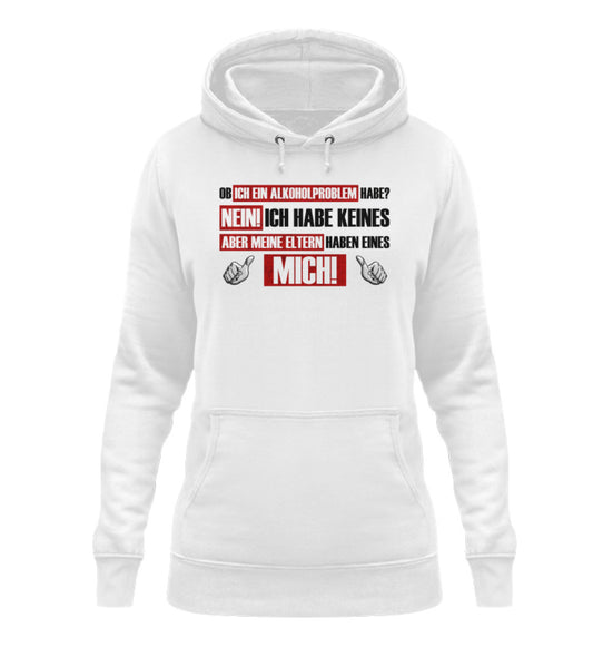 Alkoholproblem - Damen Hoodie