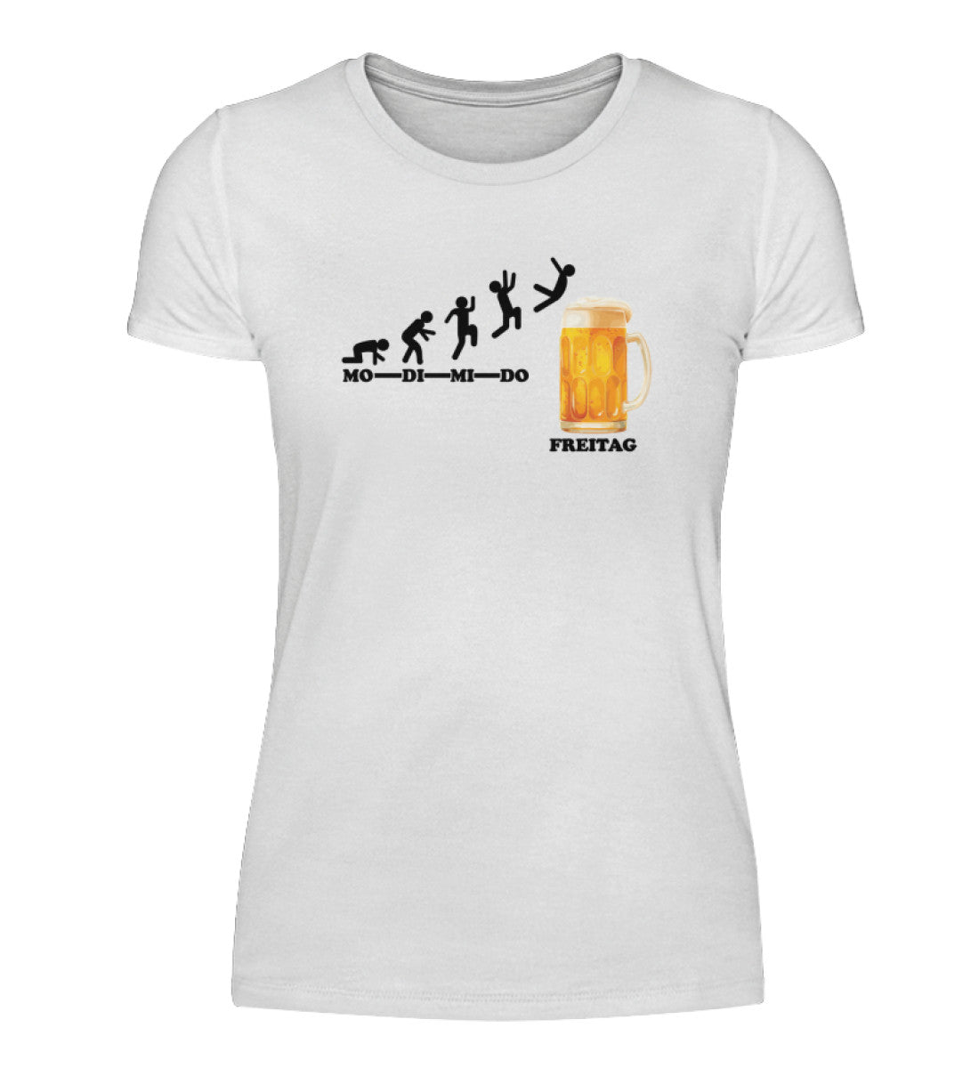 Endlich Freitag - Bier  - Damenshirt