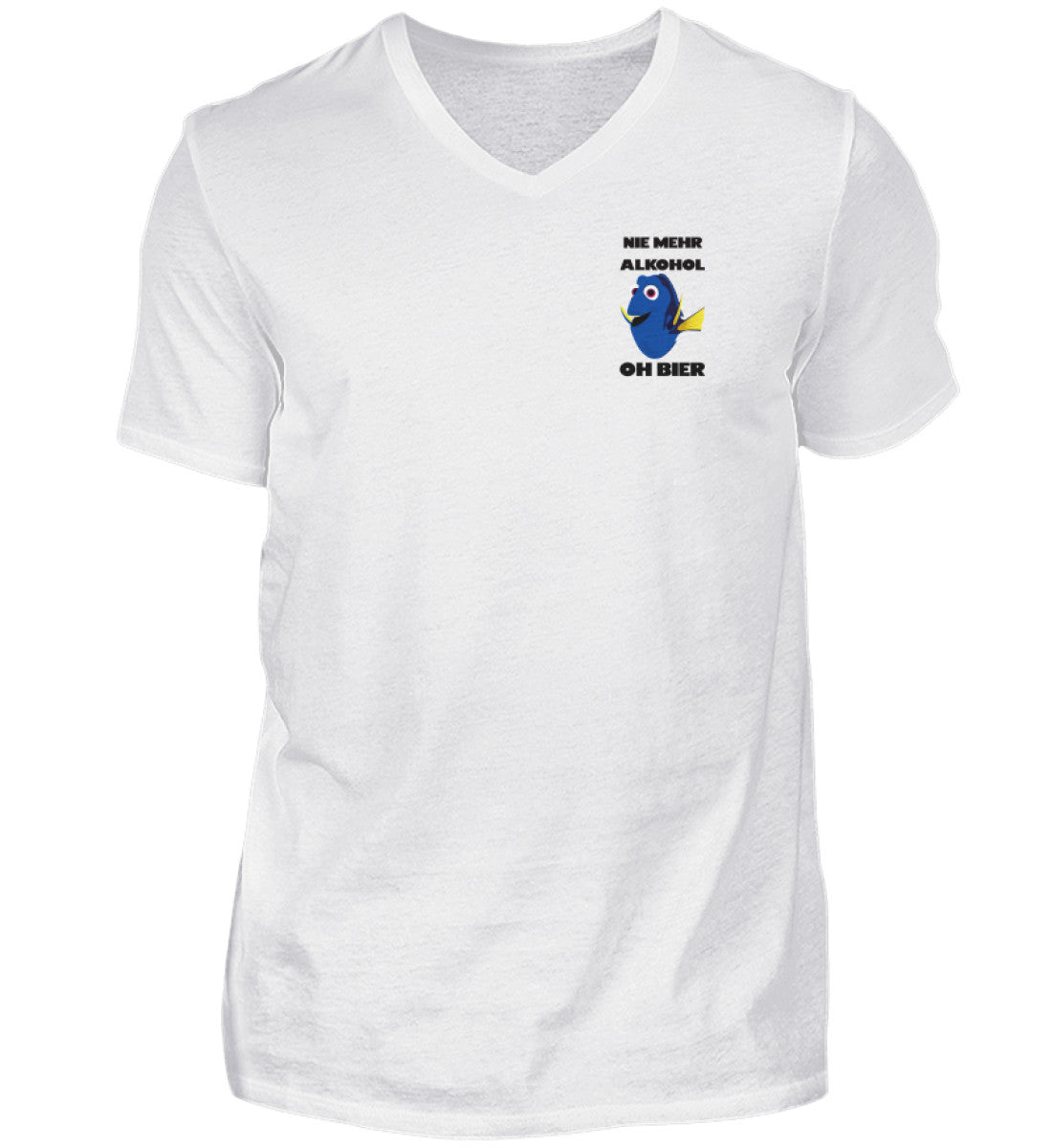 Dori - Nie mehr Alkohol Oh Bier  - Herren V-Neck Shirt