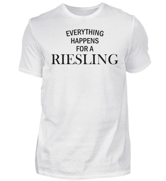 Everything happens for a Riesling  - Herren Premiumshirt