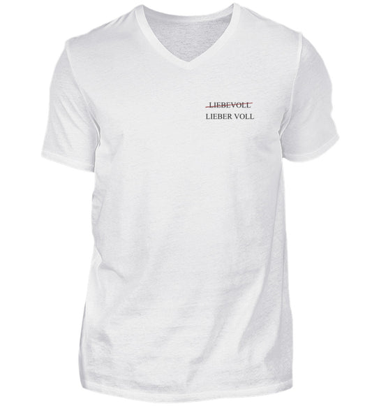 Liebevoll - Herren V-Neck Shirt
