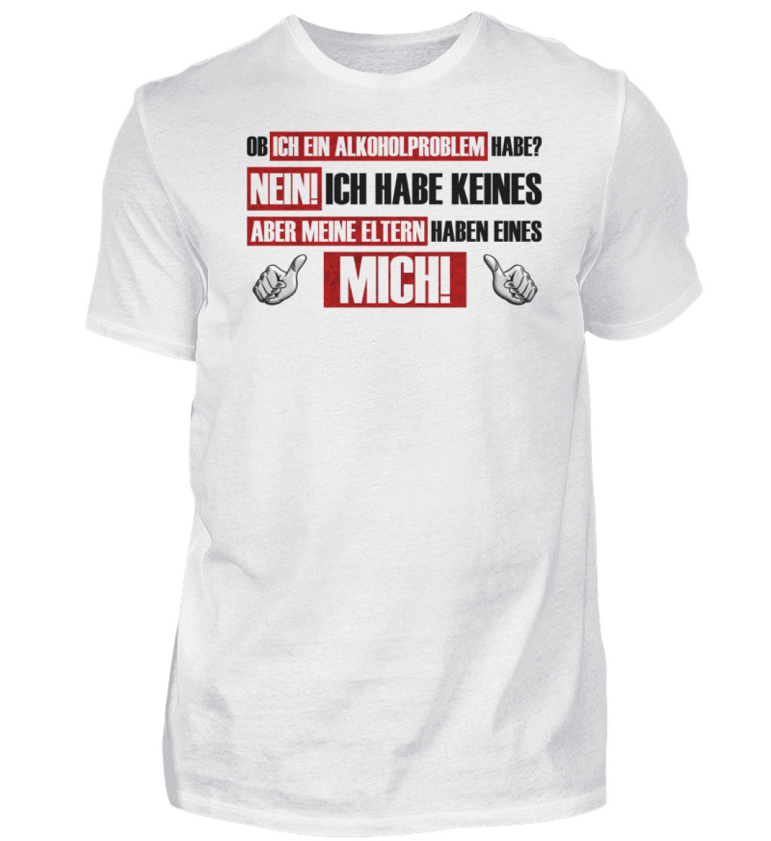 Alkoholproblem - Herren Premiumshirt