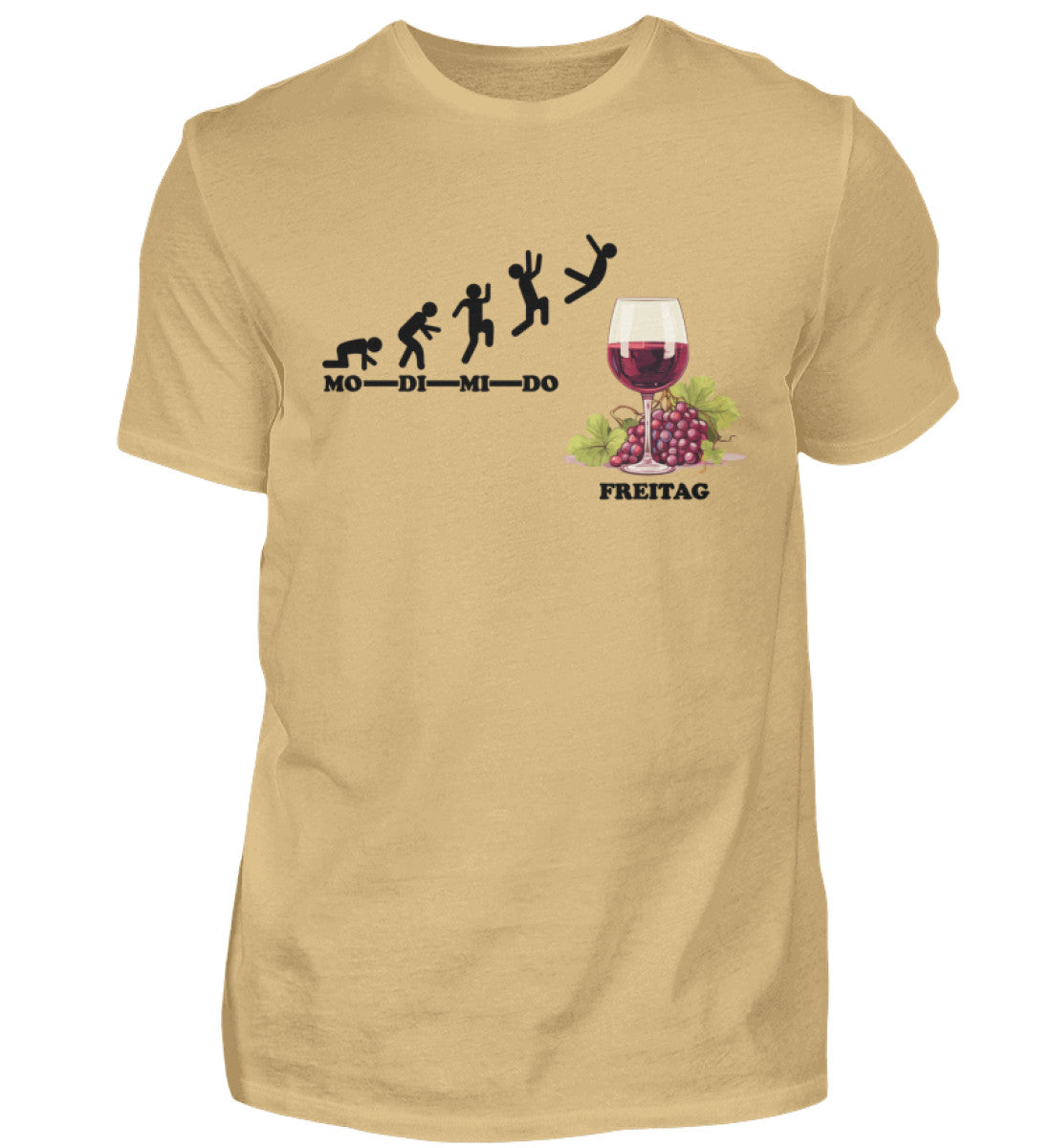 Endlich Freitag - Wein  - T-Shirt