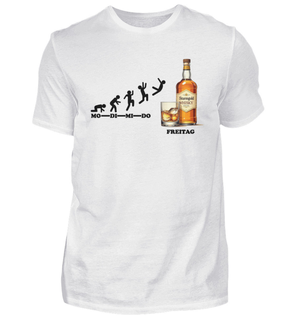 Endlich Freitag - Whisky - T-Shirt