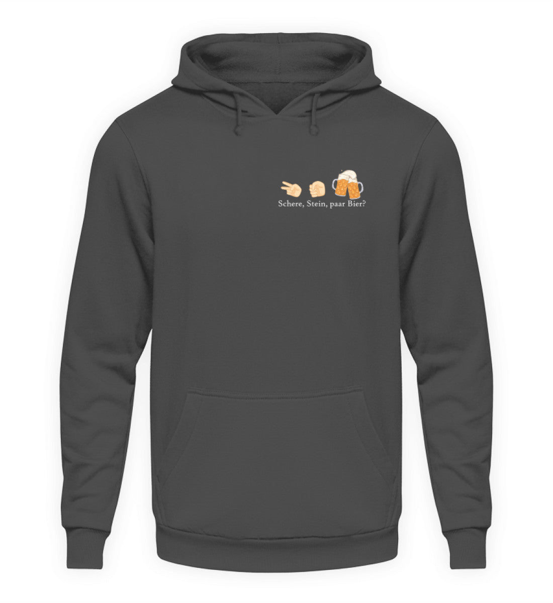 Schere, Stein, paar Bier? - Hoodie