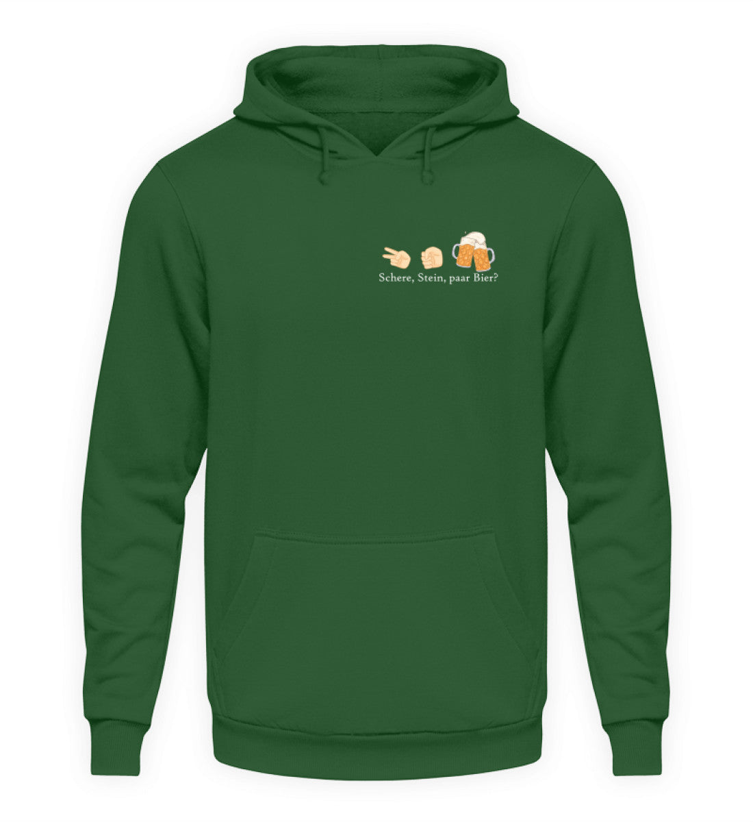 Schere, Stein, paar Bier? - Hoodie
