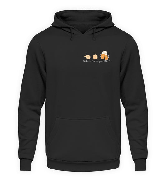 Schere, Stein, paar Bier? - Hoodie