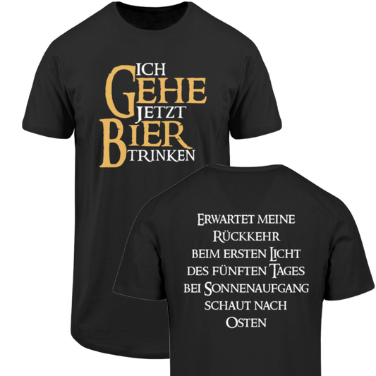 Ich gehe jetzt Bier trinken  - Long Shirt