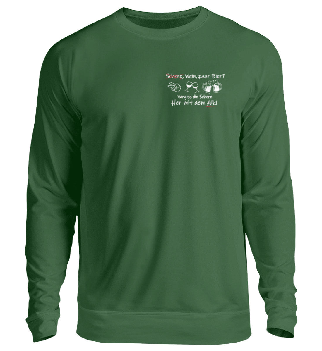 Schere, Wein, paar Bier? - Pullover