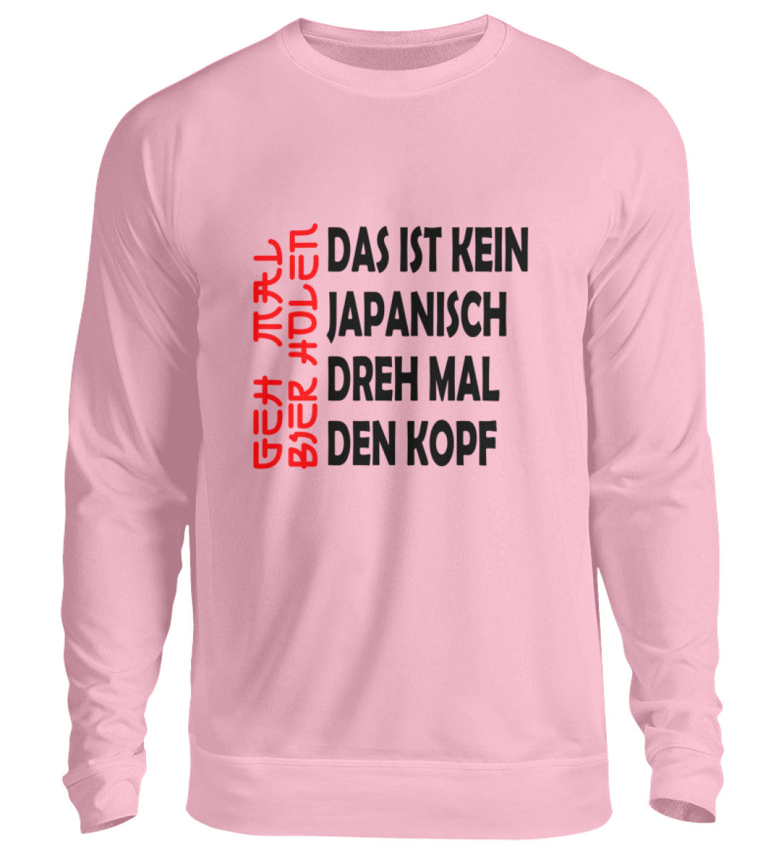 Geh mal Bier holen - Kein Japanisch - Pullover