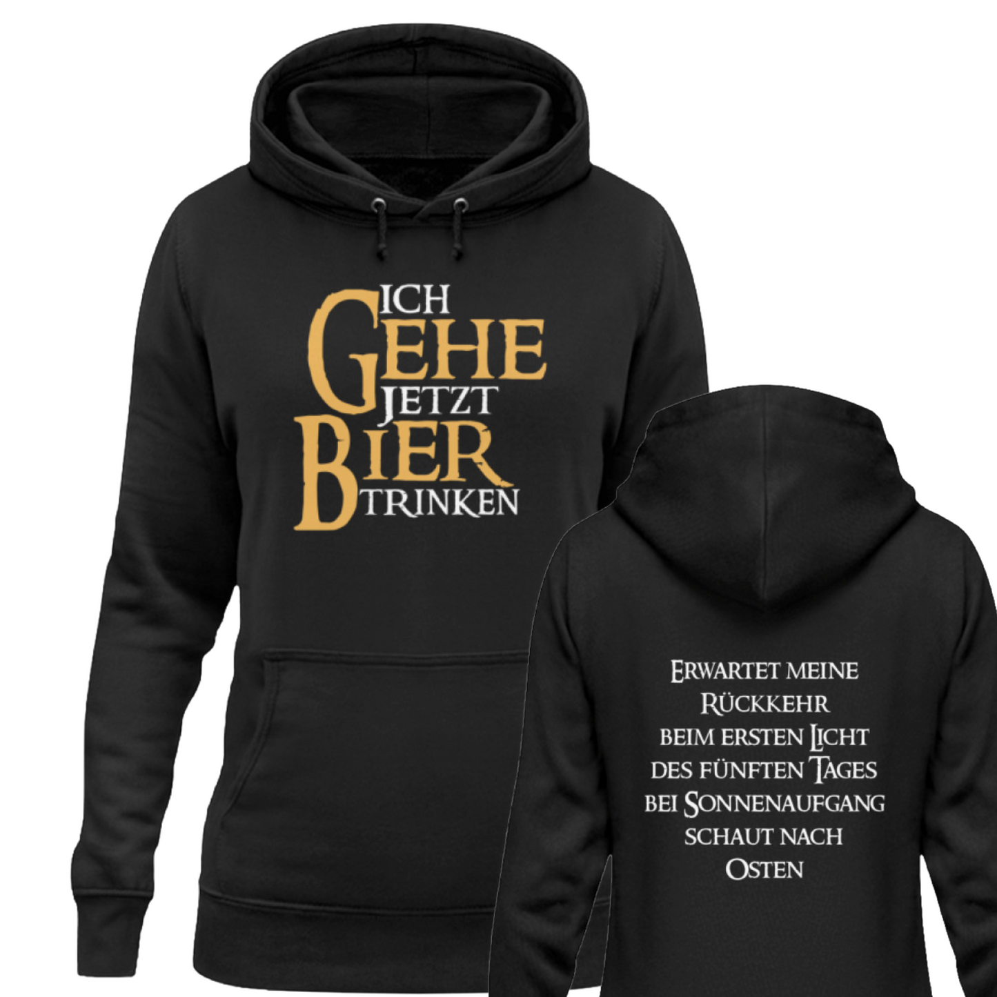 Ich gehe jetzt Bier trinken  - Damen Hoodie