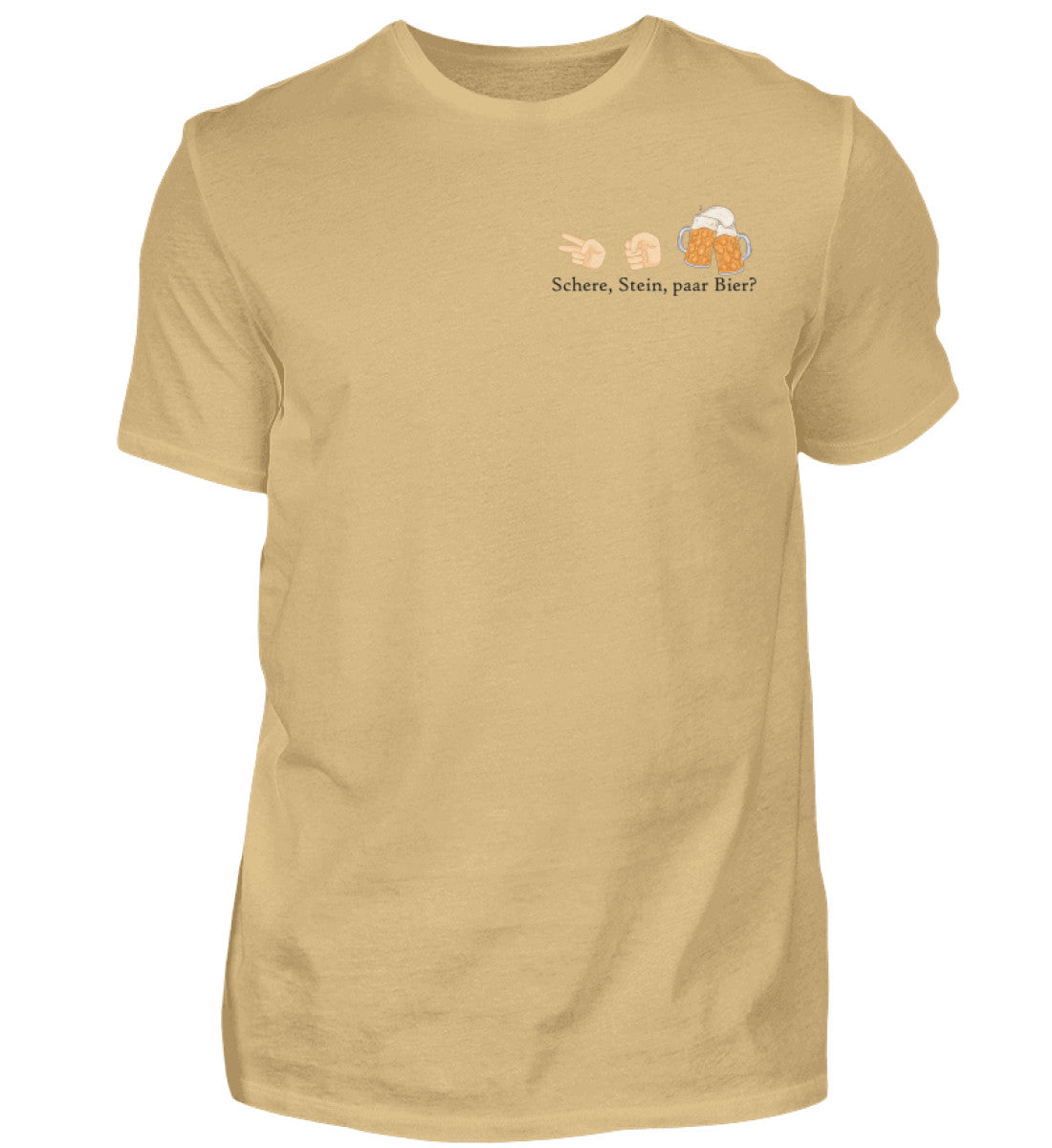 Schere, Stein, paar Bier? - T-Shirt